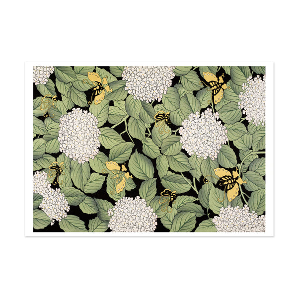 All Occasion Card | Boxed Set | Japanese Decorated Paper | Pomegranate