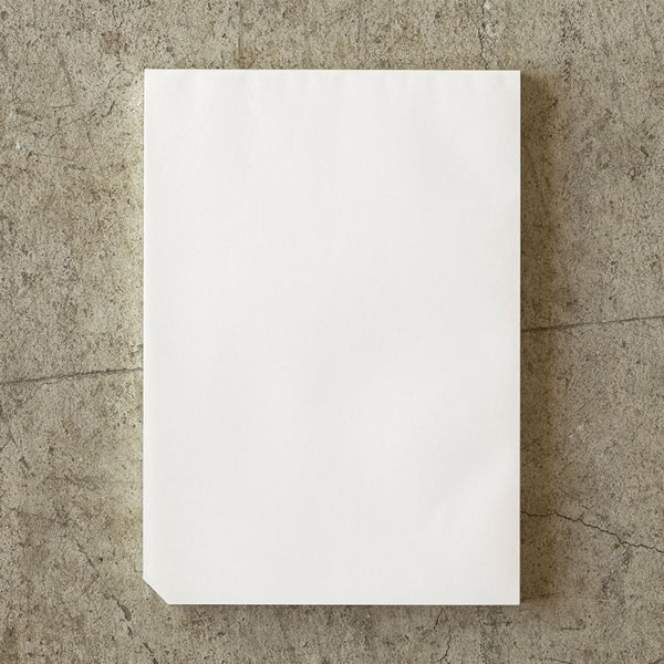 Notepad | Unlined | Cotton | MD Paper | Midori | 2 SIZE OPTIONS AVAILABLE
