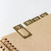 Index Clip | Brass | Numbers | Traveler's Company