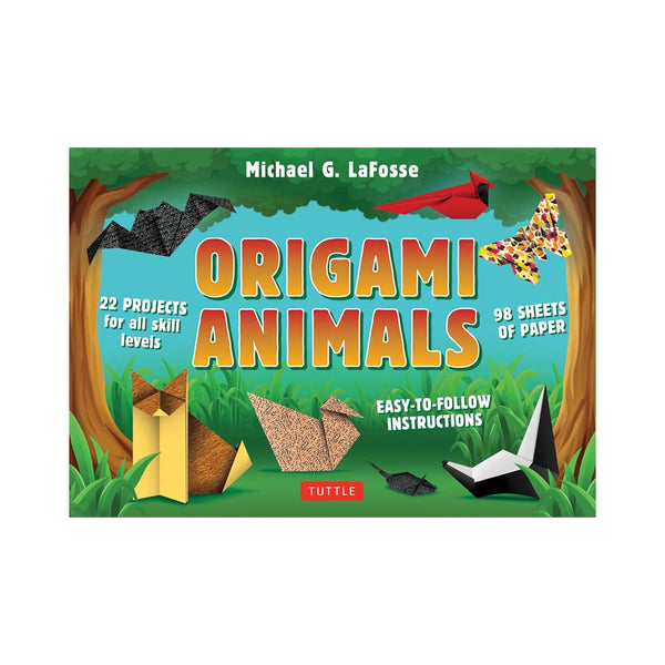 Origami Kits | Origami Animals | 15 x15cm | 21 Models | 98 Sheets | Tuttle