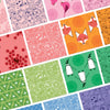Origami Paper | Charley Harper Origami Animals | 15 x 15 cm | 64 Sheets | Pomegranate - Kami Paper