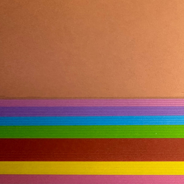 Origami Paper | Ryomen Double Colour | 15 x 15 cm | 8 Colours | 36 Sheets | Showa Grimm