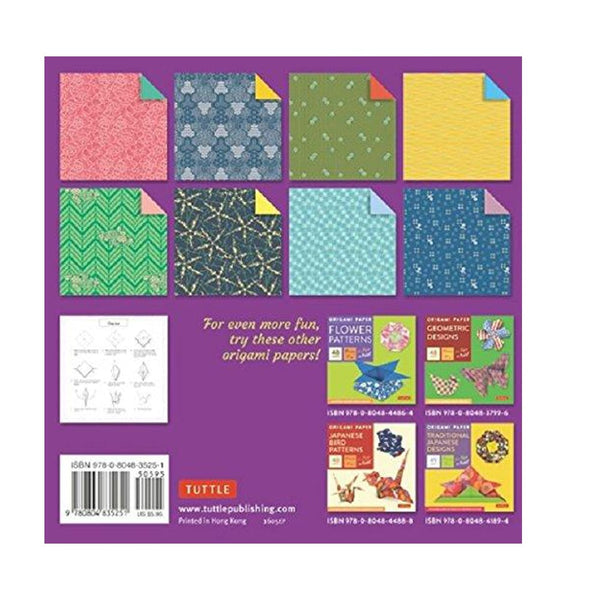 Origami Paper | Patterns | 17x17cm | 48 Sheets | Tuttle