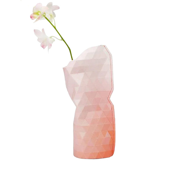 Paper Vase Cover | Small | Pink Tones | Tiny Miracles