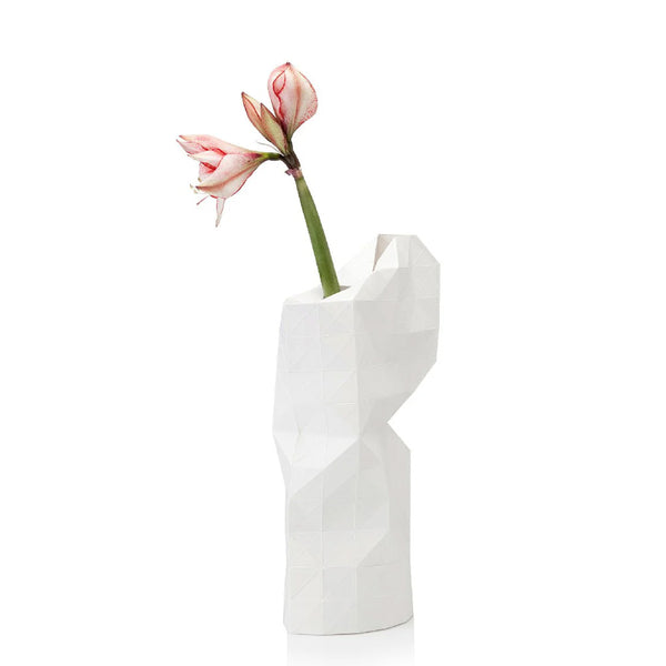 Paper Vase Cover | Small | White | Tiny Miracles
