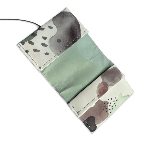 Paper Wallet | Matte Silk 9 | Watercolour Gold Leaf | Ichikudo