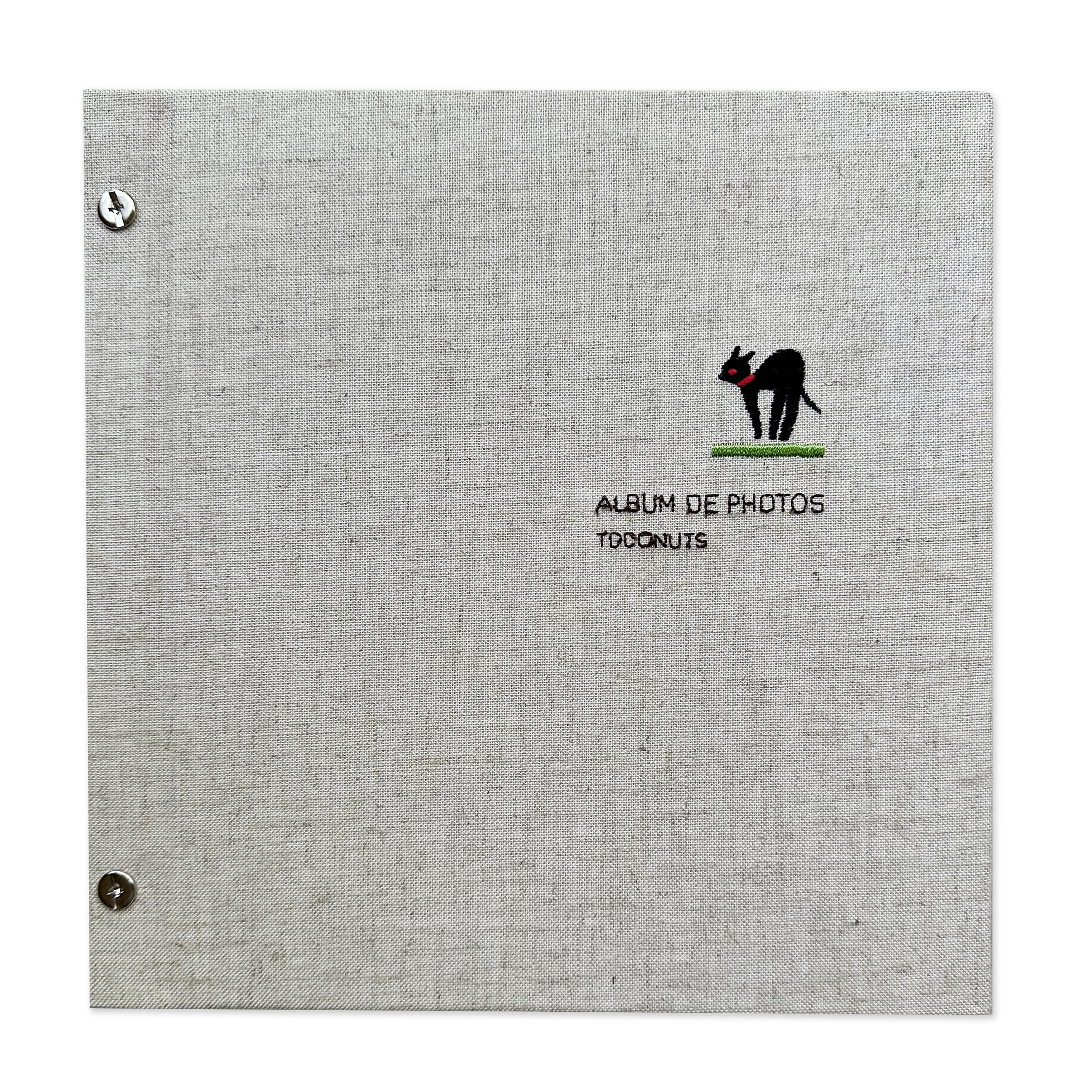 Photo Album | Linen | Cat | Toconuts