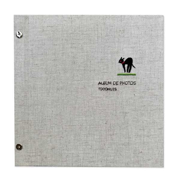 Photo Album | Linen | Cat | Toconuts