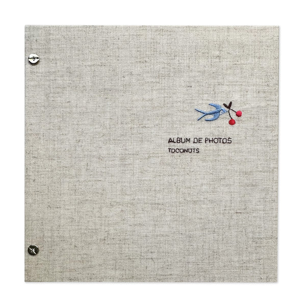 Photo Album | Linen | Swallow | Toconuts