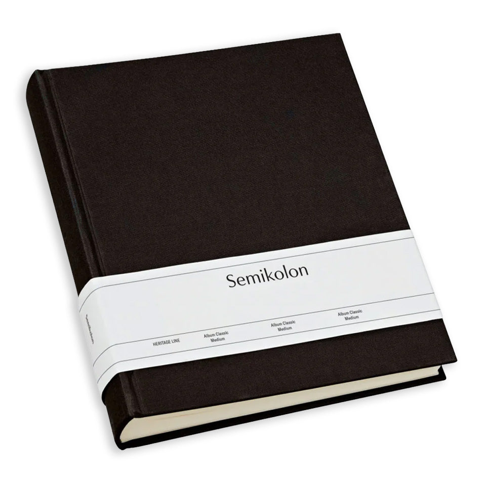 Photo Album | Heritage | Medium | Semikolon | 6 COLOUR OPTIONS AVAILABLE