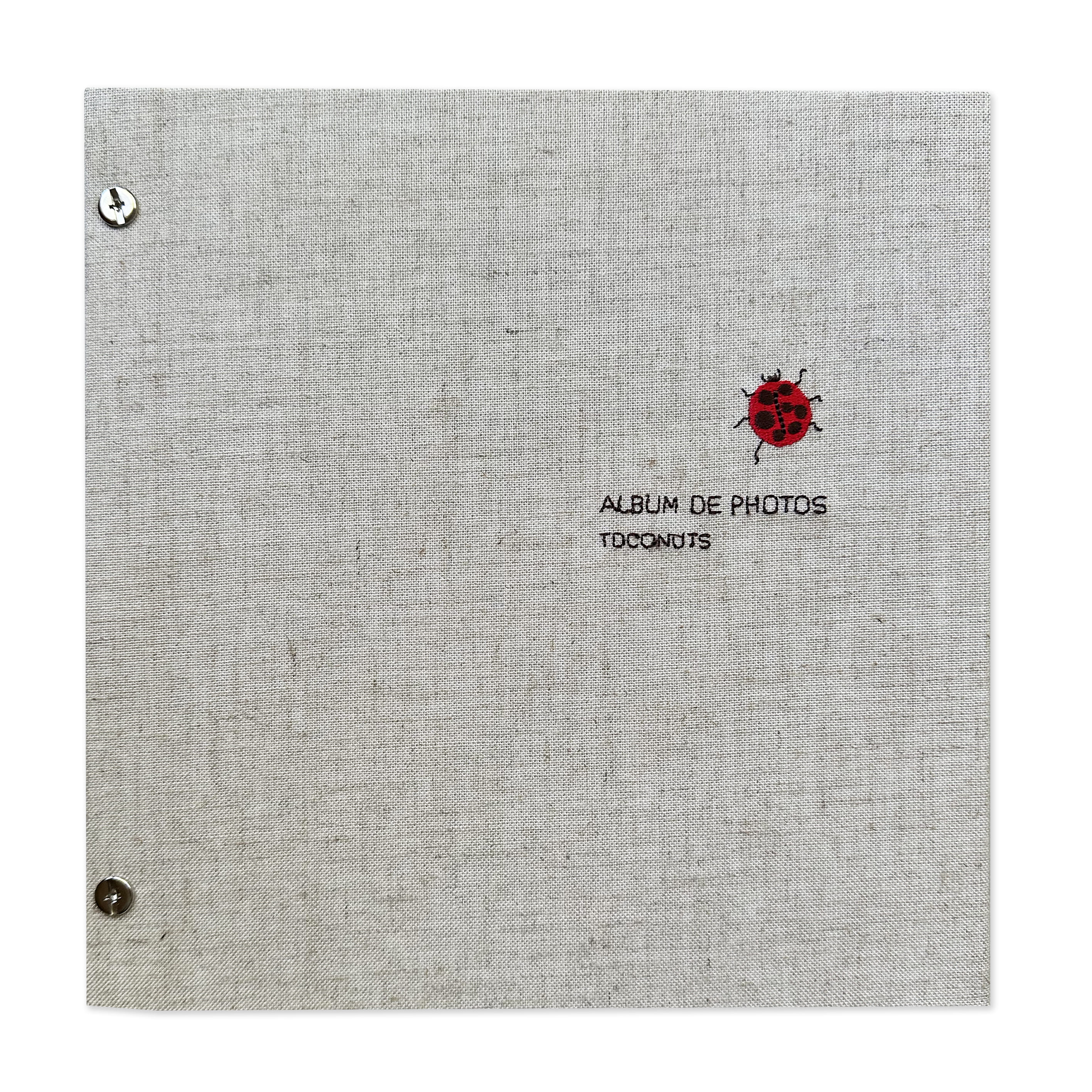 Photo Album | Linen | Ladybug | Toconuts