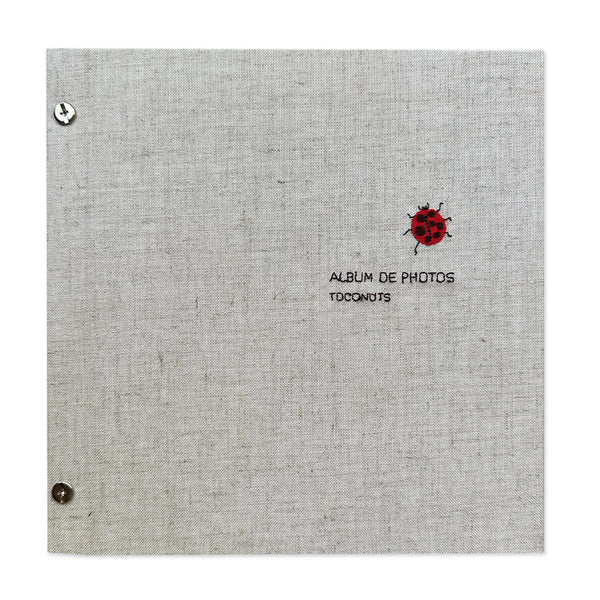 Photo Album | Linen | Ladybug | Toconuts