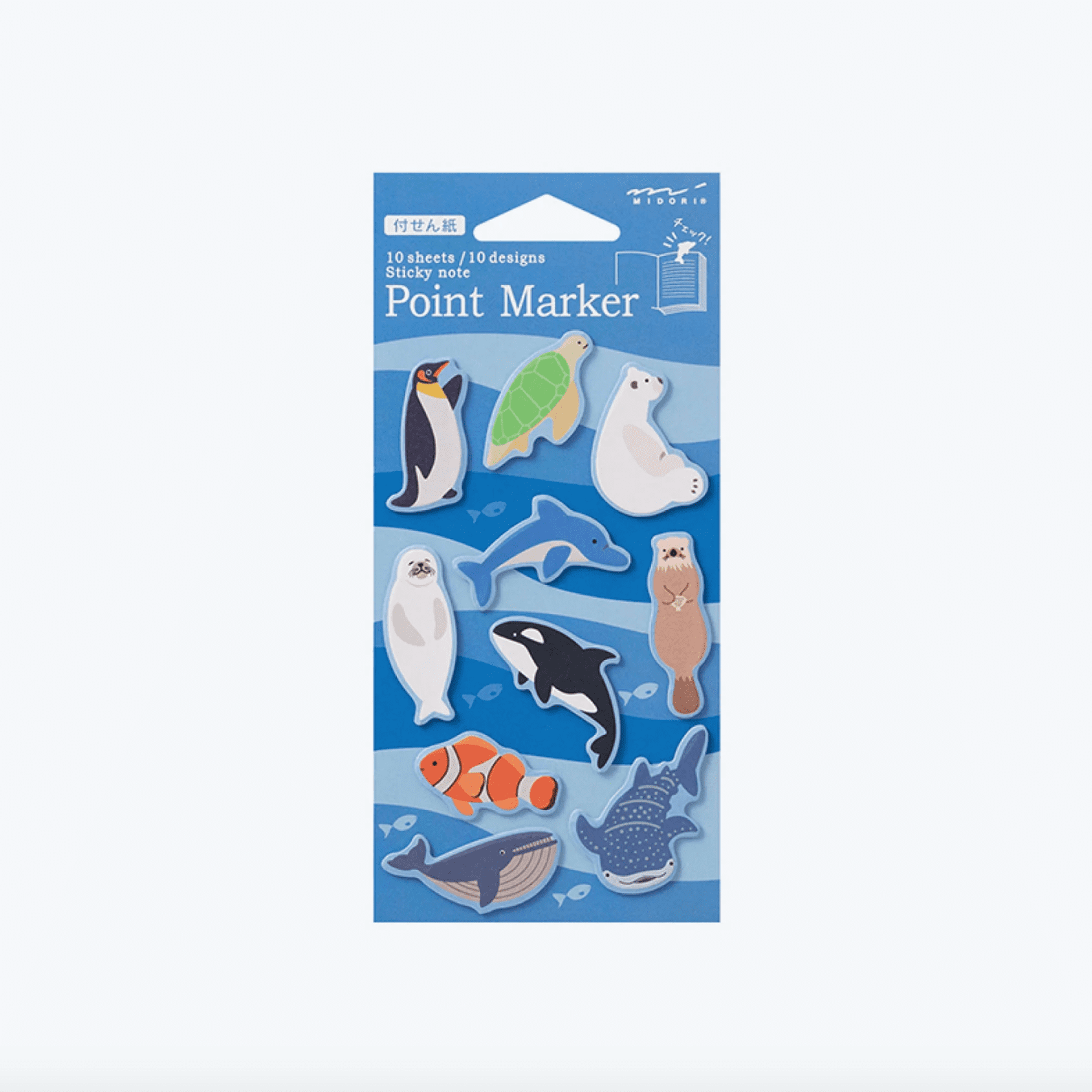 Sticky Notes | Point Marker | Aquarium | Midori