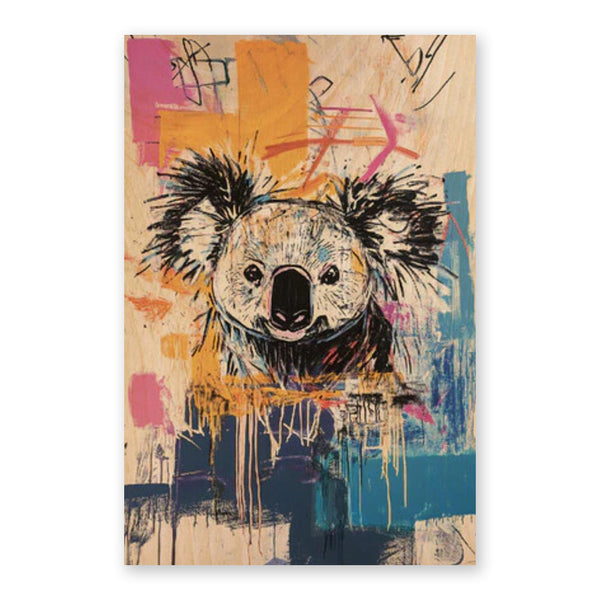 Australiana Postcard | Koala 2 | Woodhi - Kami Paper