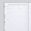 Recipe Book | Recipes Passed Down | Write To Me | 2 COLOUR OPTIONS AVAILABLE
