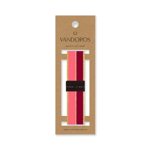 Ribbon | Nutcracker Skein | 25 mm x 2 m | Vandoros | 5 COLOUR OPTIONS AVAILABLE