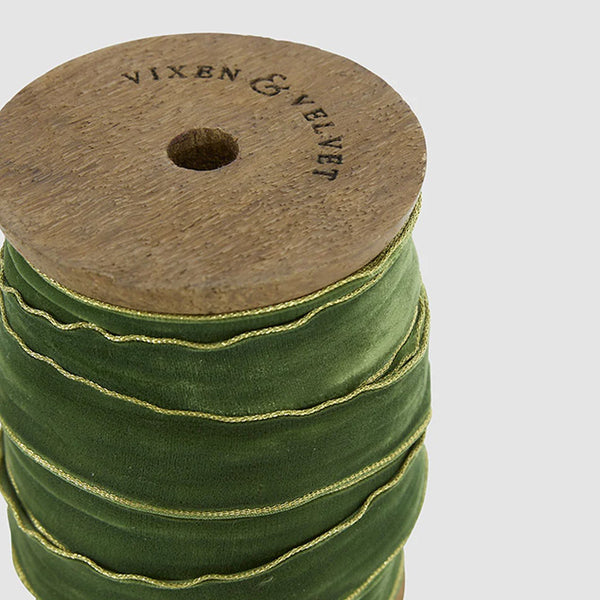 Ribbon | Velvet with Gold Trim | Vixen & Velvet | 2 COLOUR OPTIONS AVAILABLE