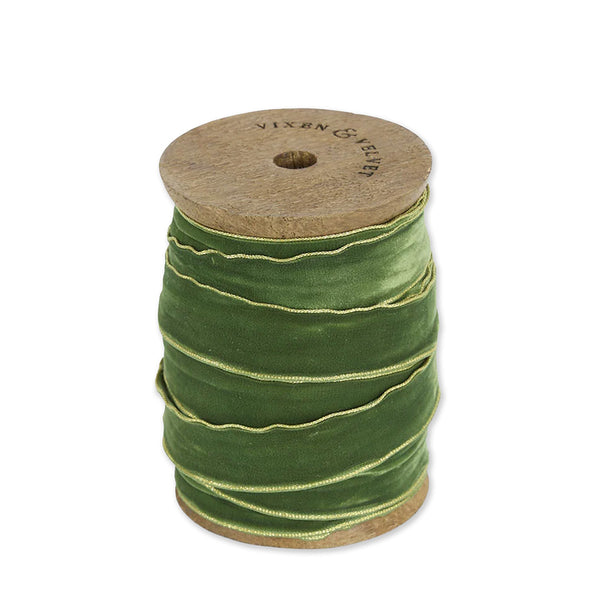 Ribbon | Velvet with Gold Trim | Vixen & Velvet | 2 COLOUR OPTIONS AVAILABLE