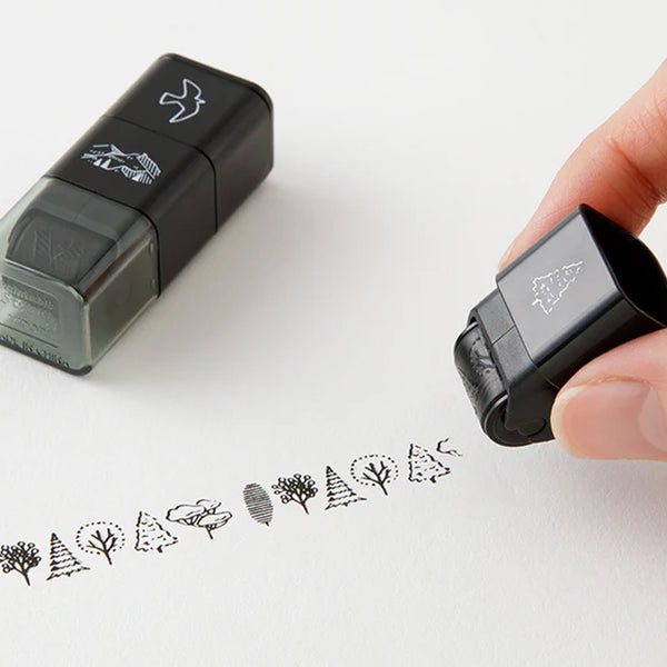 Stamp | Paintable Roller Stamp | Mountain | Midori