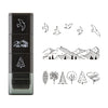 Stamp | Paintable Roller Stamp | Mountain | Midori