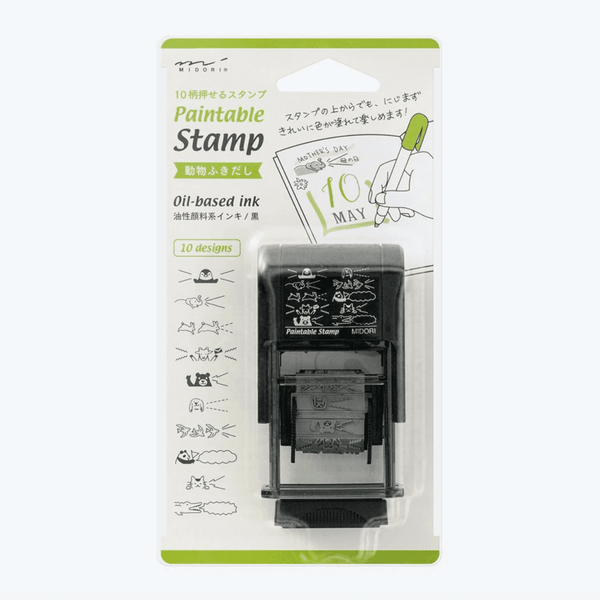 Stamp | Paintable Rotating Stamp | Animals | Midori