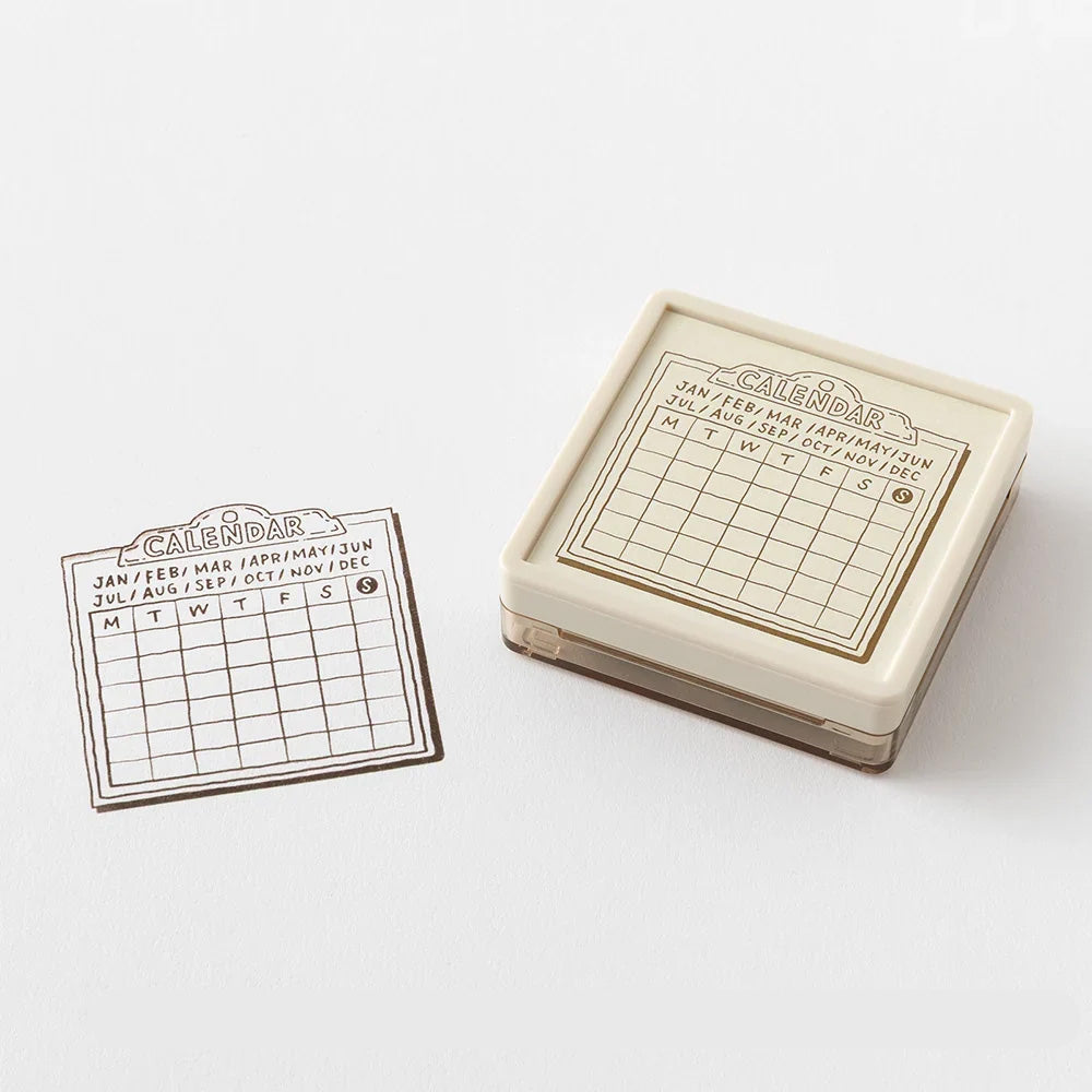 Stamp | Self Inking Stamp | Calendar | Midori
