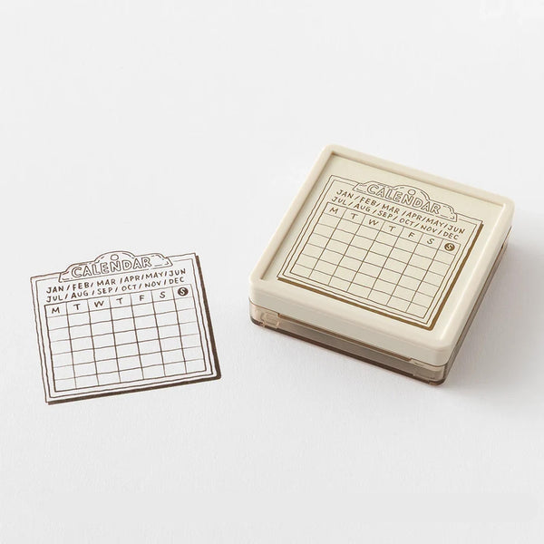 Stamp | Self Inking Stamp | Calendar | Midori