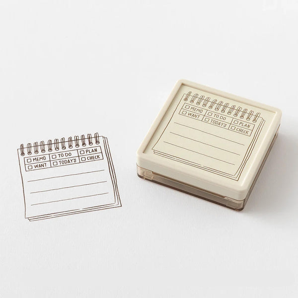 Stamp | Self Inking Stamp | Memo | Midori