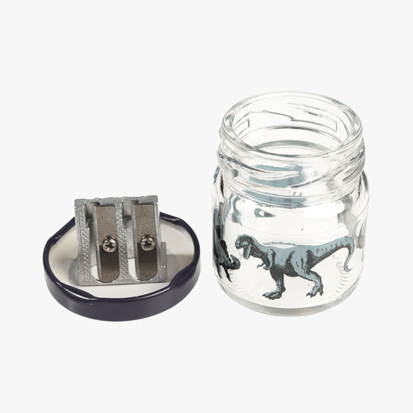 Sharpener | Glass Jar | Dinosaur | Rex London - Kami Paper