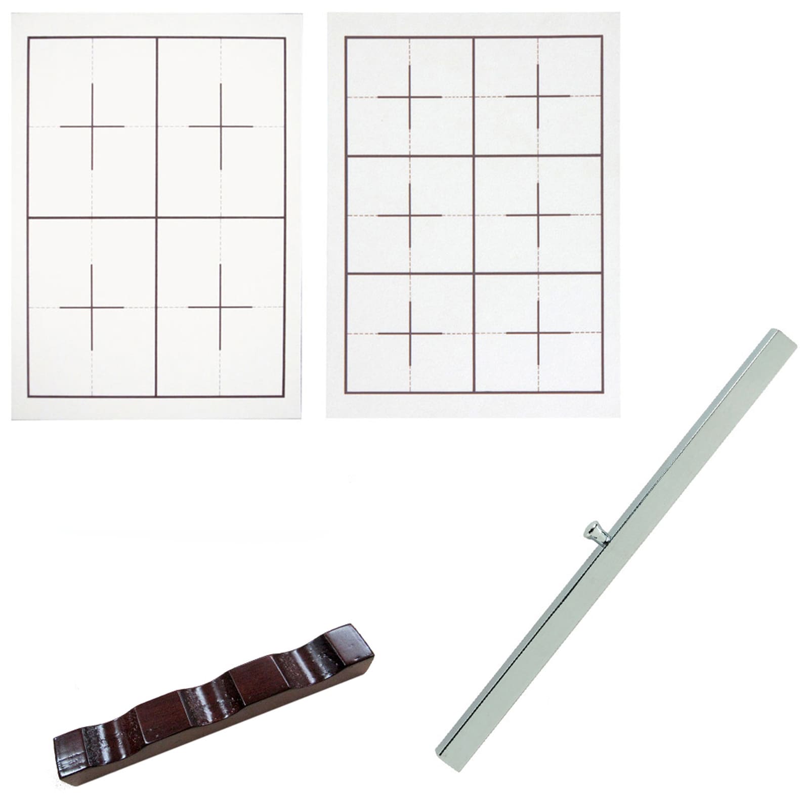 Shodo Set | Calligraphy Set | Echizen Lacquer Rose | Large | Akashiya