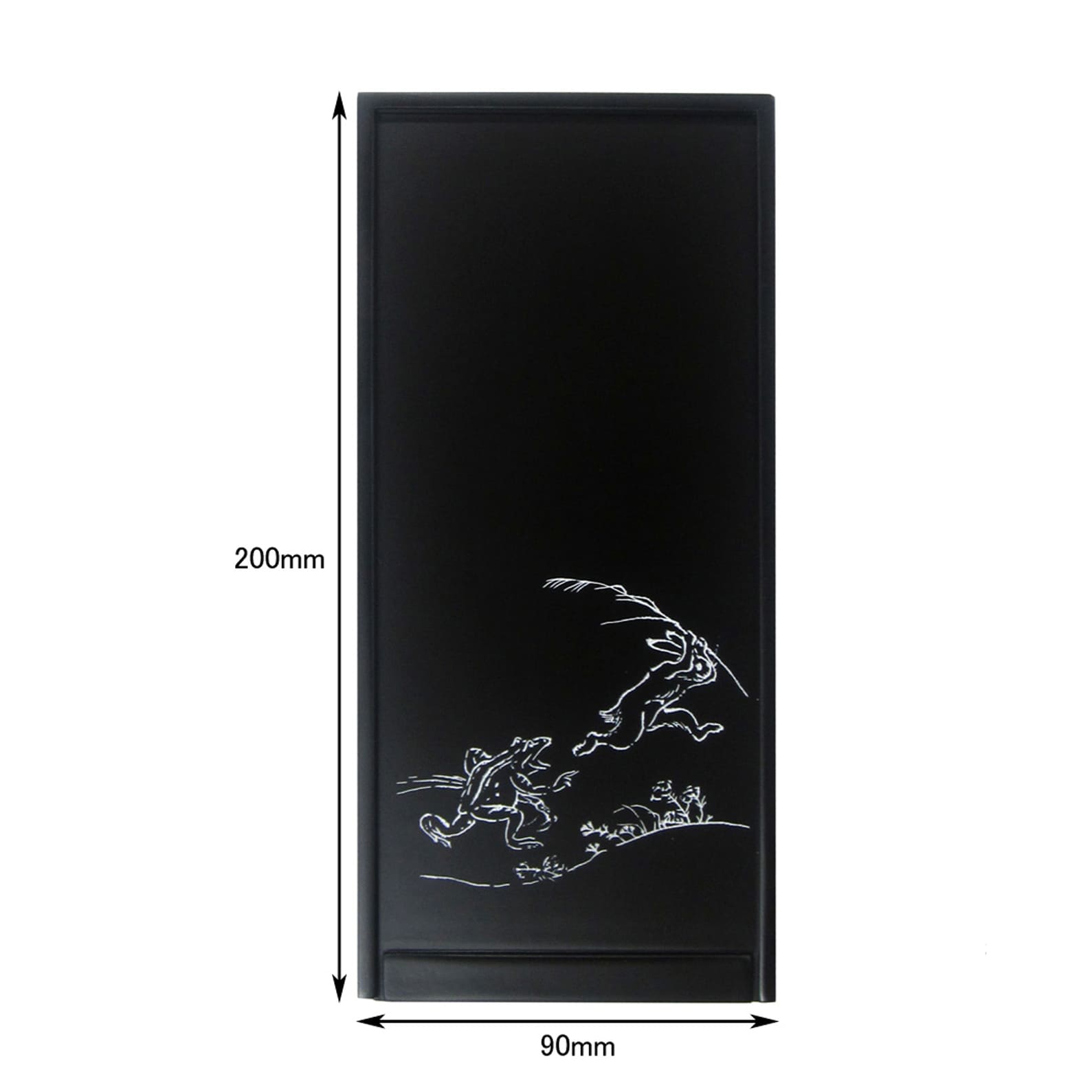 Shodo Set | Calligraphy Set | Echizen Lacquer Rose | Small | Choju Jinbutsu Giga |Akashiya