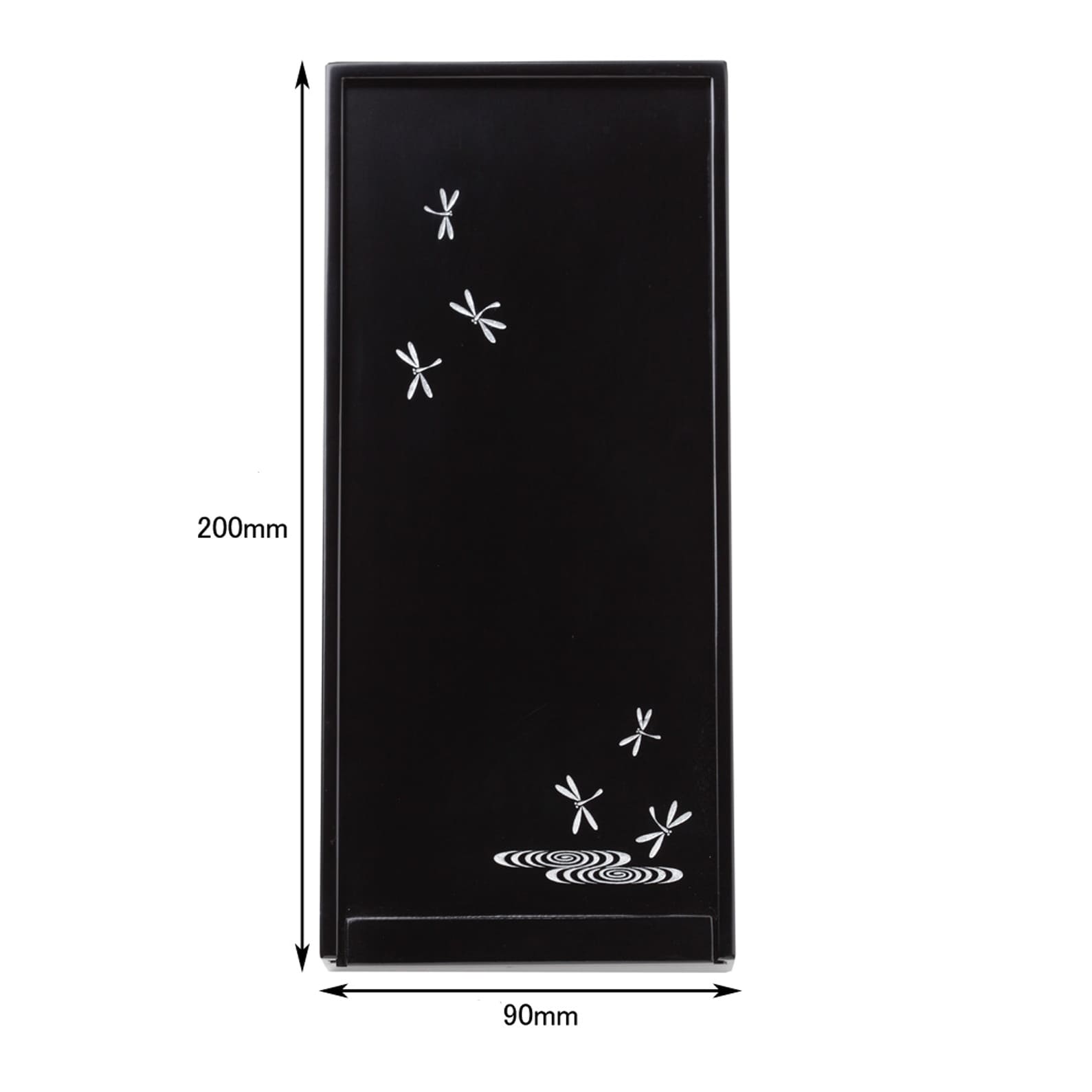 Shodo Set | Calligraphy Set | Echizen Lacquer Rose | Small | Dragonfly | Akashiya