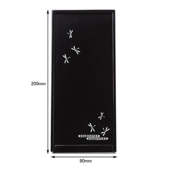 Shodo Set | Calligraphy Set | Echizen Lacquer Rose | Small | Dragonfly | Akashiya