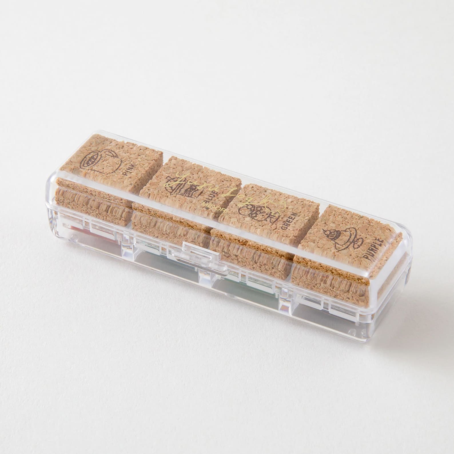 Stamp | Pre Inked Paintable Stamp | Yuru Log | Cafe | Midori