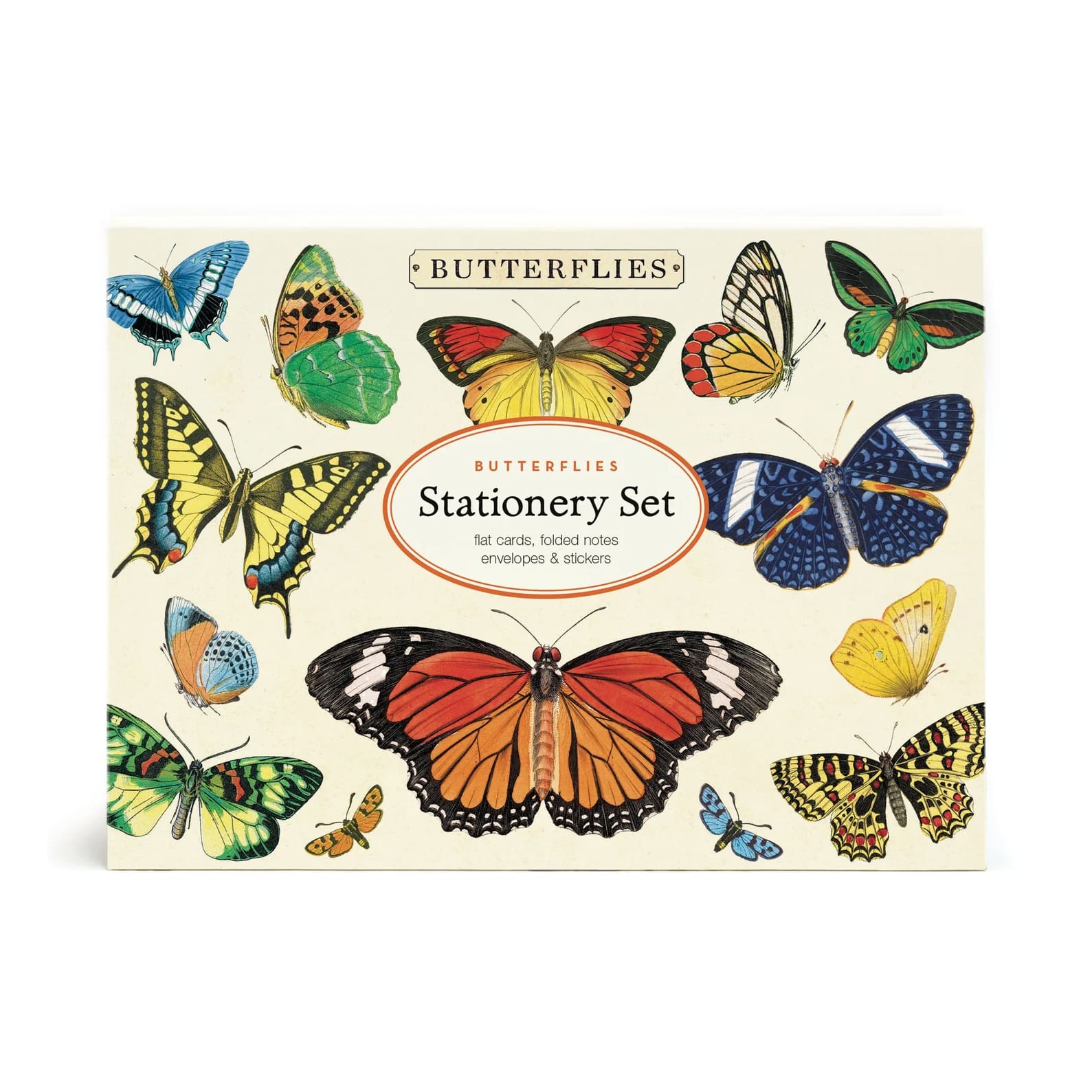 All Occasion Card | Boxed Stationery Set | Butterflies | Cavallini & Co.