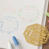 Stencil | Motif Template | Wreath | Midori