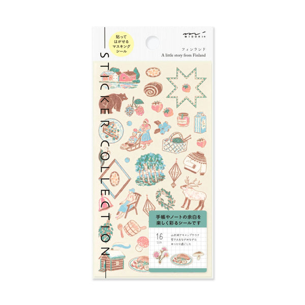 Sticker | Country Motif | Finland | Midori