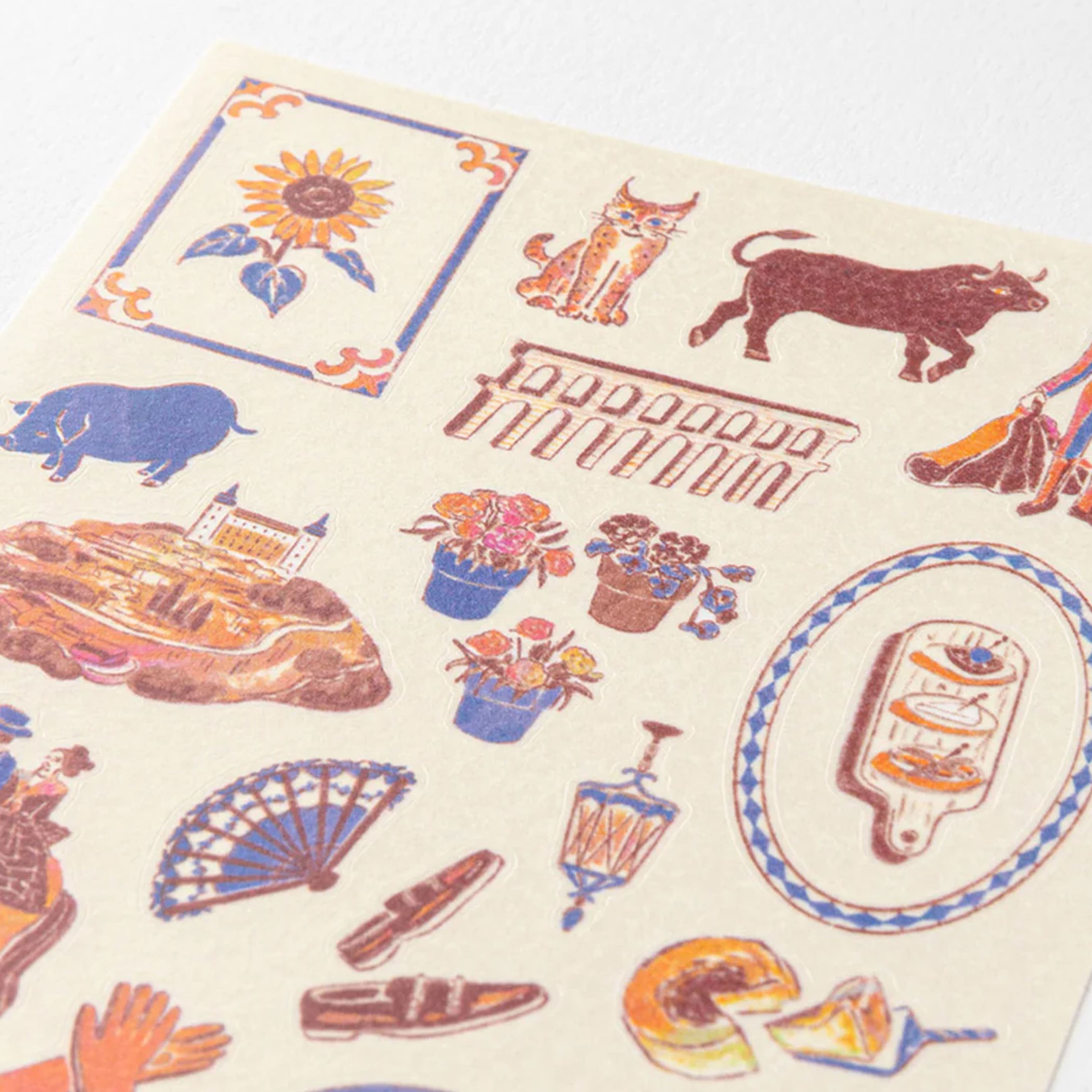 Sticker | Country Motif | Spain | Midori