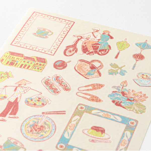 Sticker | Country Motif | Vietnam | Midori