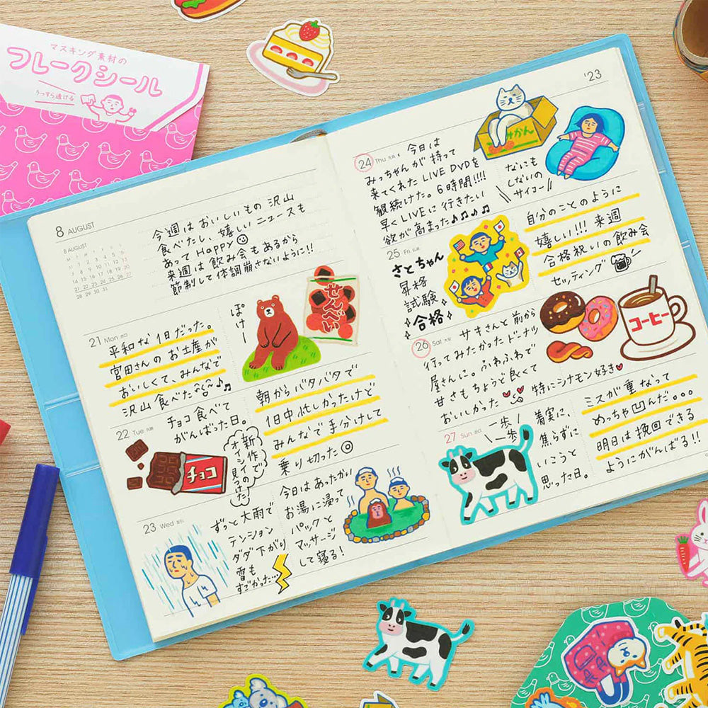 Sticker | Flake Stickers | New Retro | Emotional Humans | Hightide