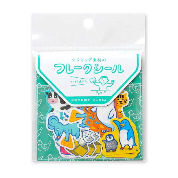 Sticker | Flake Stickers | New Retro | Laid Back Animals | Hightide