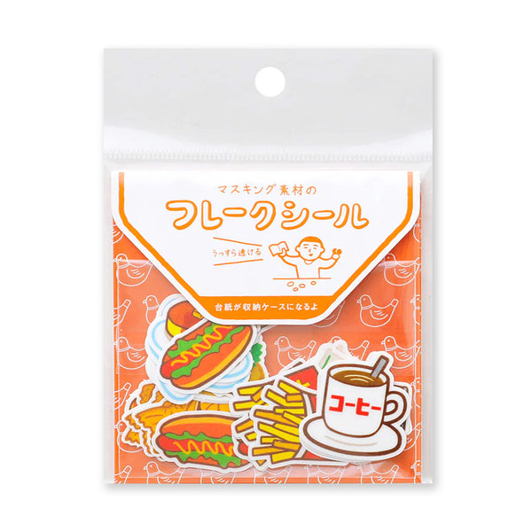 Sticker | Flake Stickers | New Retro | Today's Treats | Hightide