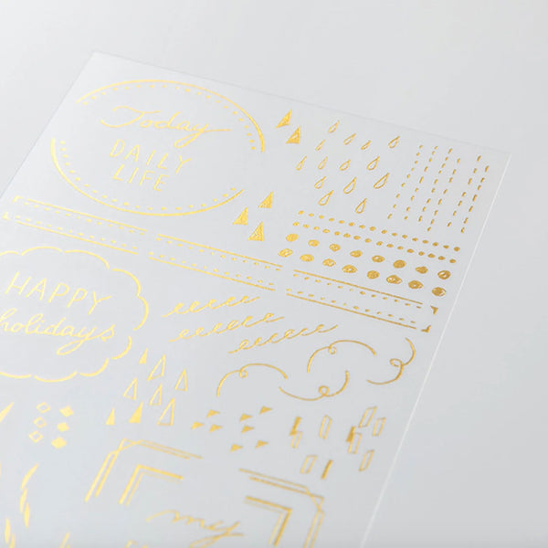 Sticker | Foil Transfer Sticker | Geometric | Midori