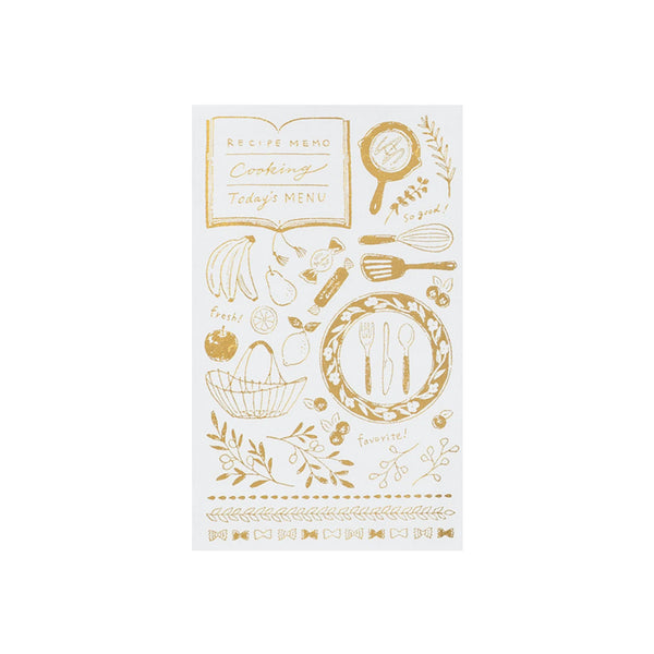 Sticker | Foil Transfer Sticker | Kitchen | Midori