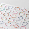 Sticker | Planner Sticker | Date Circle Decorative | Midori