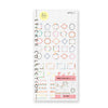Sticker | Planner Sticker | Date Circle Decorative | Midori