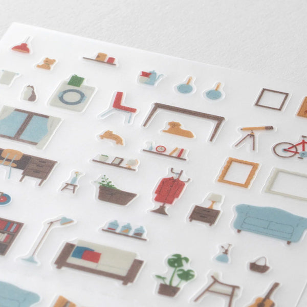 Sticker | Planner Sticker | Interior | Midori