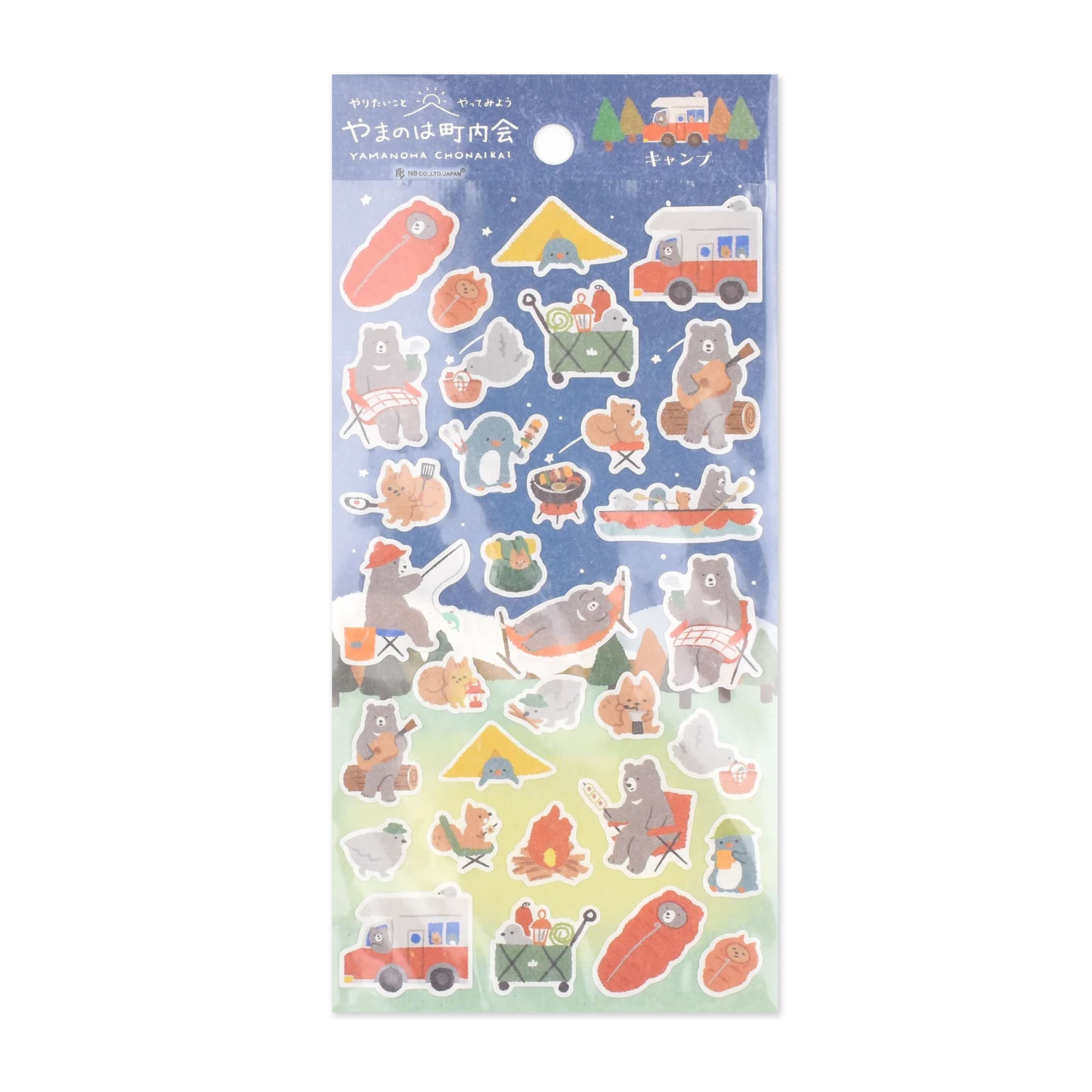 Sticker | Yamanoha Chonaikai | Camping | NB Co.