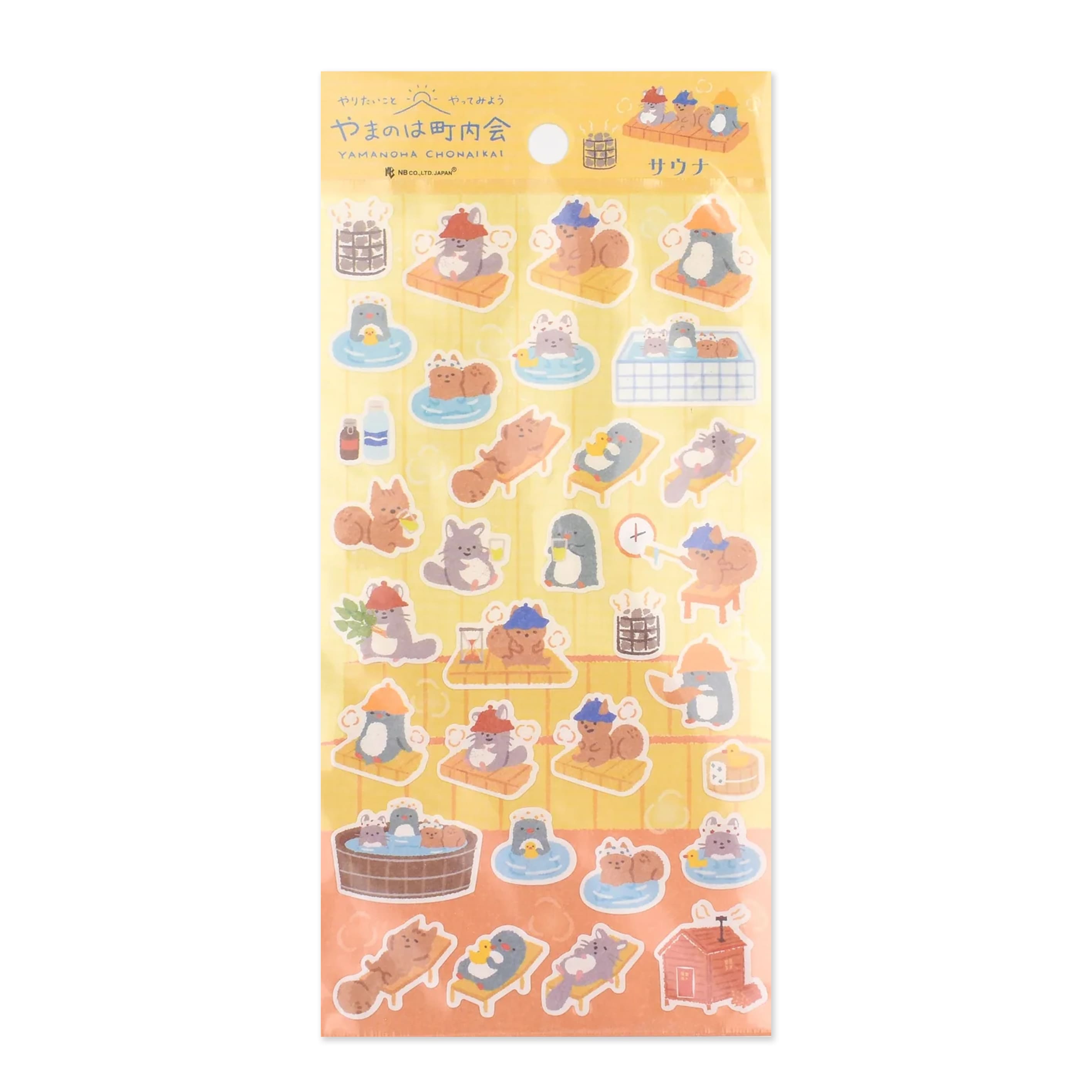 Sticker | Yamanoha Chonaikai | Sauna | NB Co.