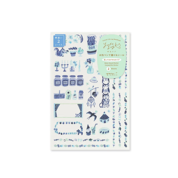 Sticker | Yuru Log | Nordic | Midori